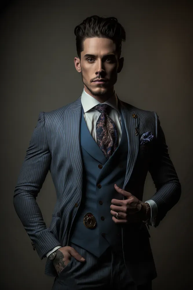 Dapper Men Fashion Suits Midjourney Prompt PromptBase