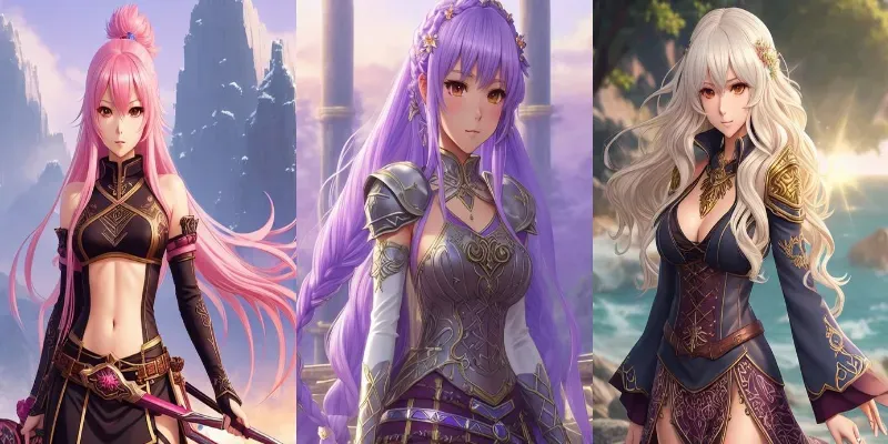Anime Fantasy RPG Girls Stable Diffusion Prompt | PromptBase