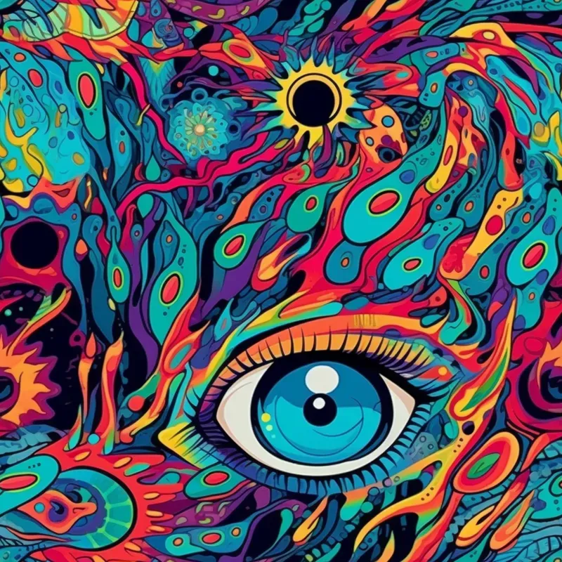 Psychedelic Patterns Midjourney Prompt | PromptBase