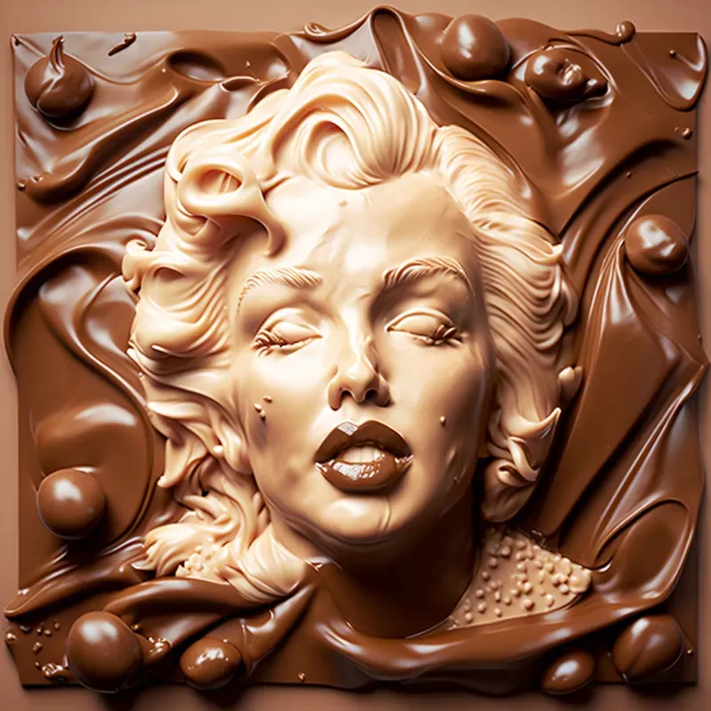 Cream Melted Sculptures Midjourney Prompt PromptBase