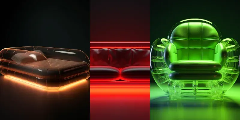 Promptbase Inflatable Inflatable Furniture Designs Midjourney Prompt | PromptBase