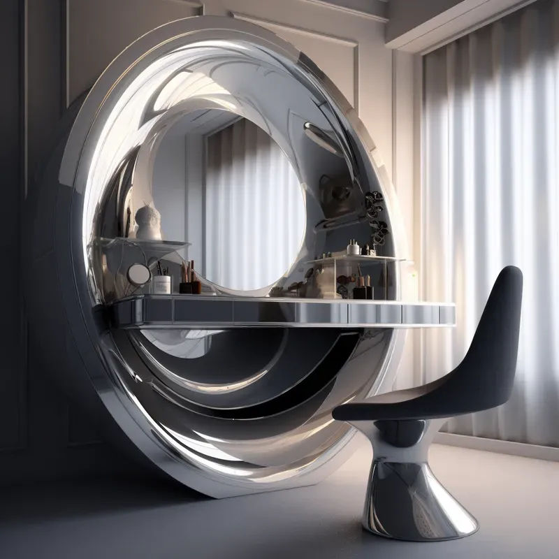 Futuristic Furniture Architecture Designs Midjourney Prompt | PromptBase