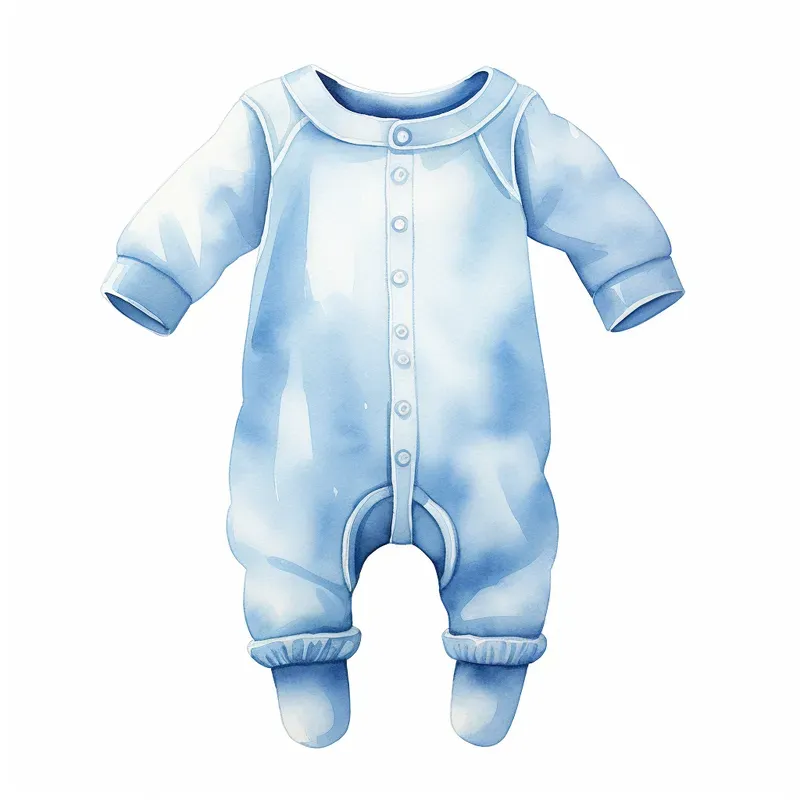 Baby Shower Watercolor Cliparts Drawings Midjourney Prompt | PromptBase