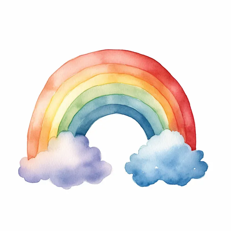 Nursery Room Watercolor Cliparts Babies Art Midjourney Prompt | PromptBase