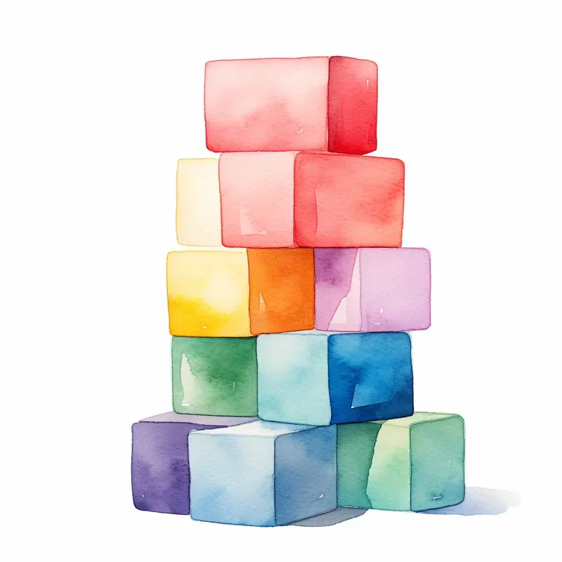 Nursery Room Watercolor Cliparts Babies Art Midjourney Prompt | PromptBase
