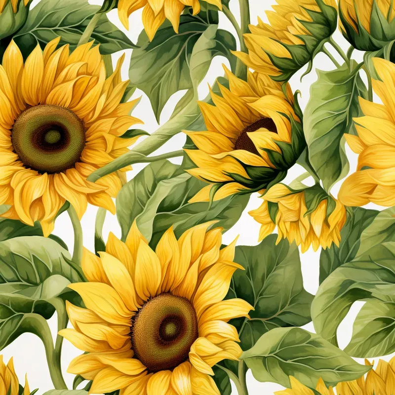 Watercolor Floral Patterns Flower Tiles Midjourney Prompt | PromptBase
