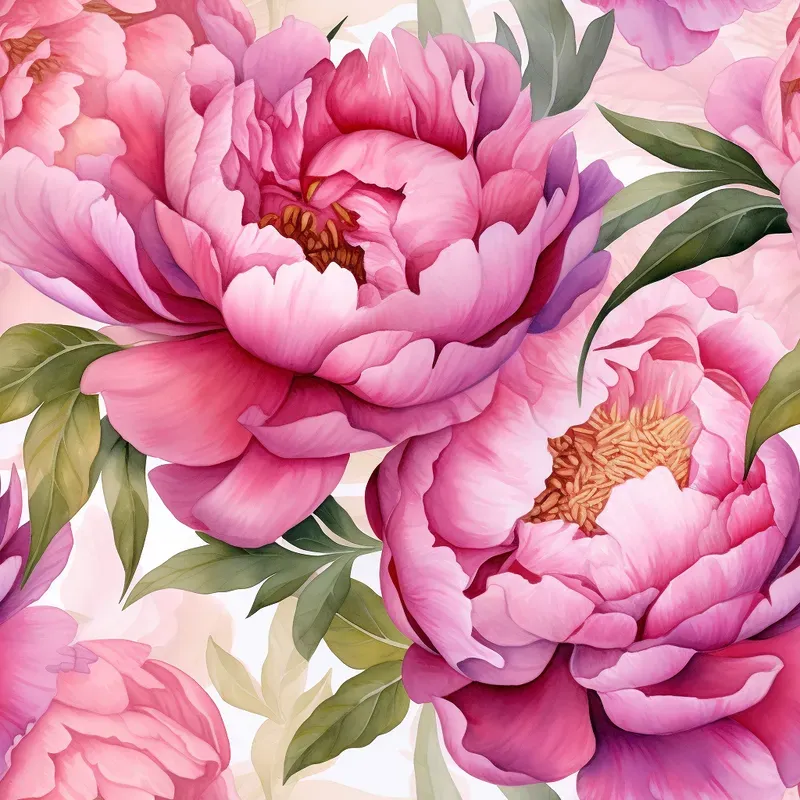 Watercolor Floral Patterns Flower Tiles Midjourney Prompt | PromptBase