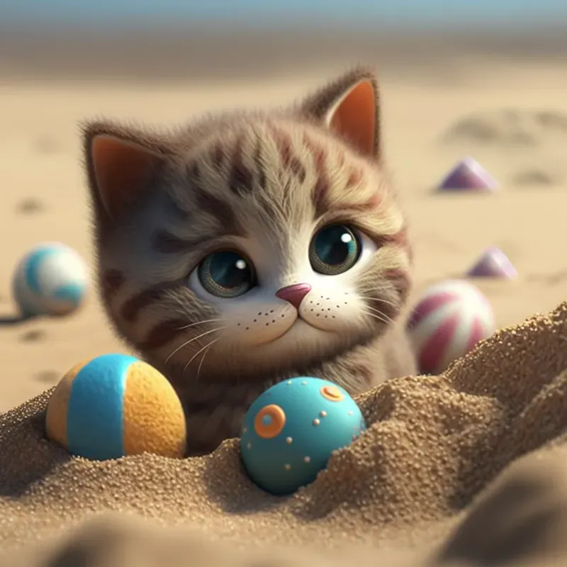 Realistic Pixar Cute Animals Midjourney Prompt | PromptBase