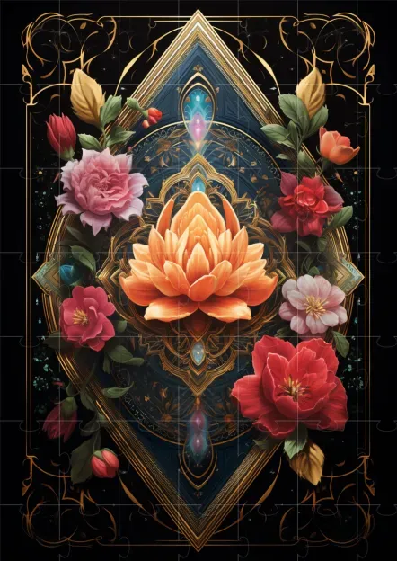 Sacred Geometry Playing Cards Midjourney Prompt Promptbase