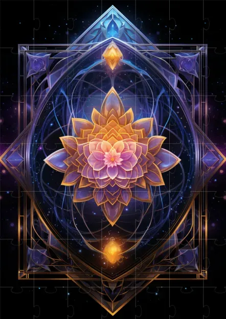 Sacred Geometry Playing Cards Midjourney Prompt Promptbase