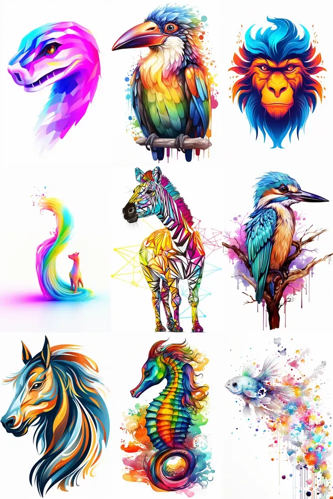 Minimalist Artistic Animals Midjourney Prompt PromptBase