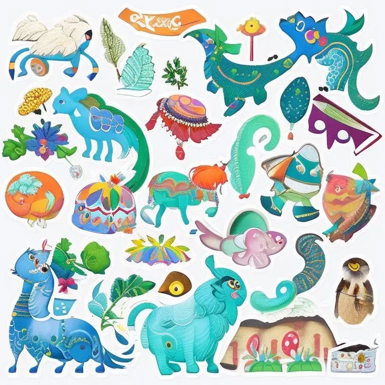 Playful Sticker Set Design Challenges Leonardo Ai Prompt | PromptBase
