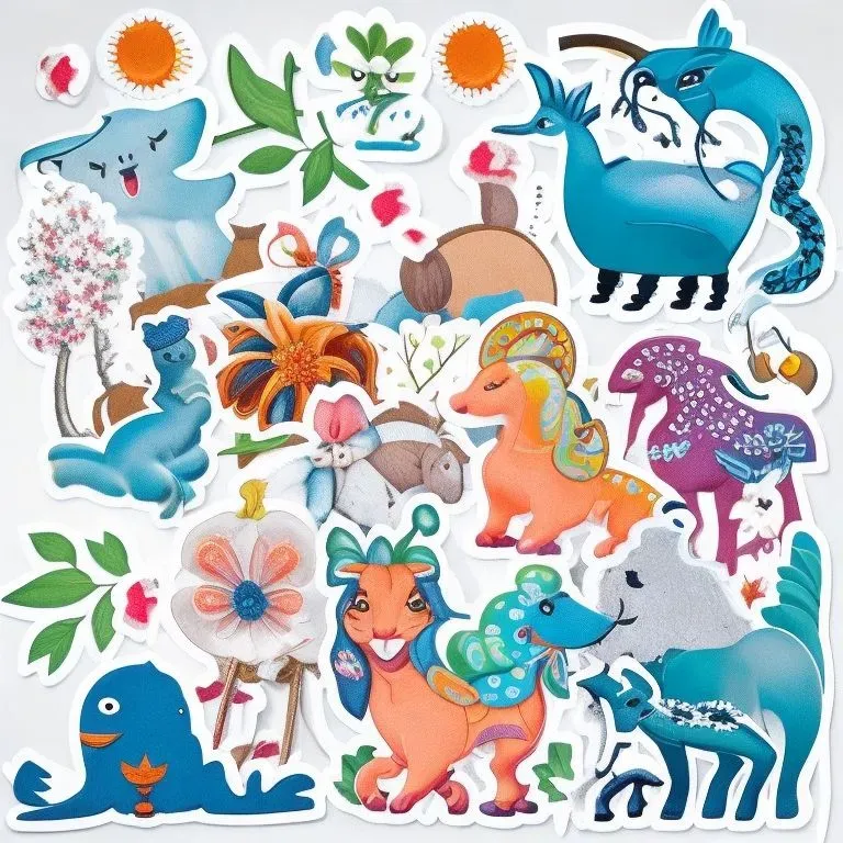 Playful Sticker Set Design Challenges Leonardo Ai Prompt | PromptBase