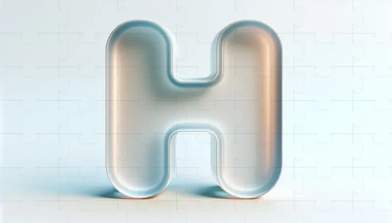 Soft Round Frosted Glass Letters DALL·E Prompt | PromptBase
