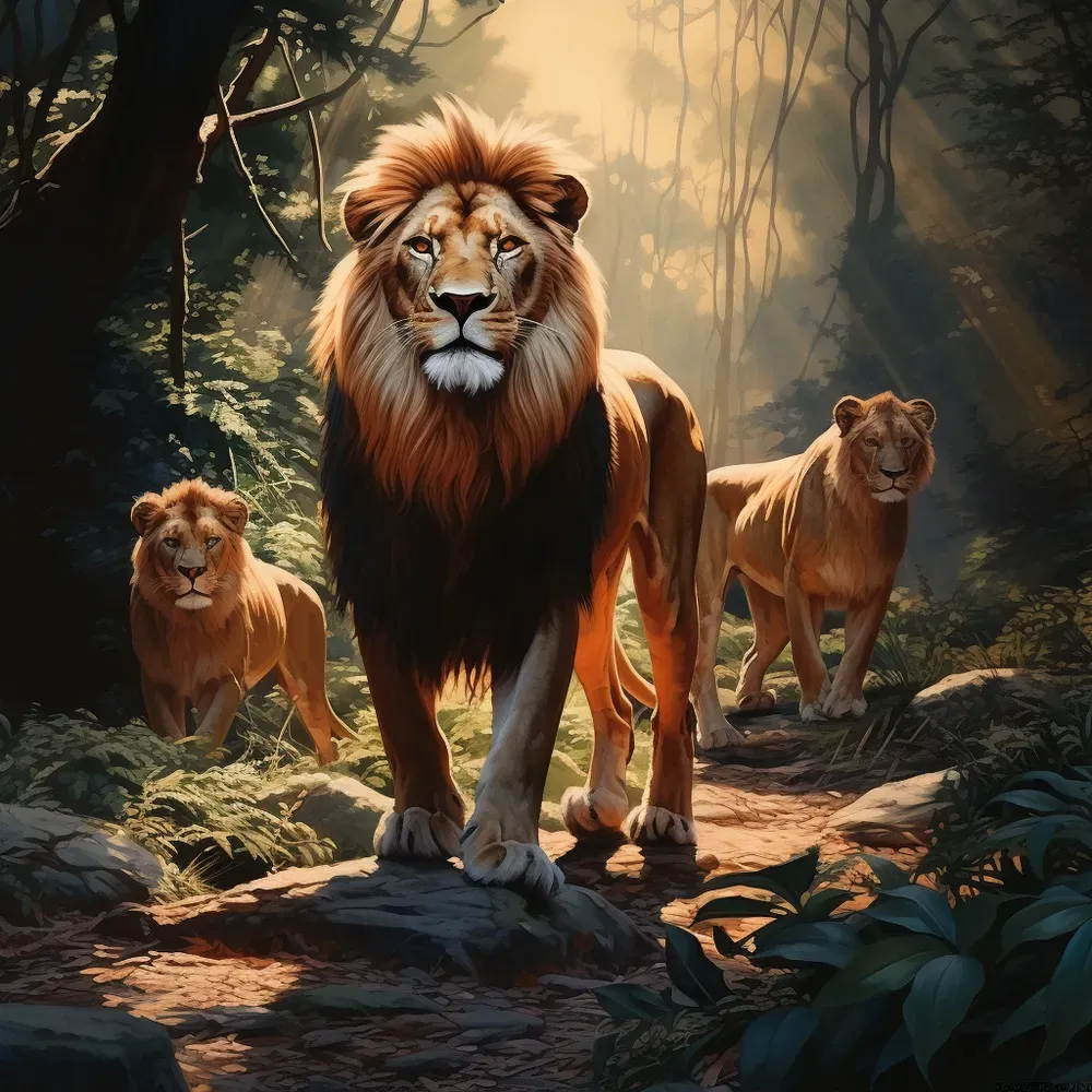 Lions Prides Midjourney Prompt PromptBase