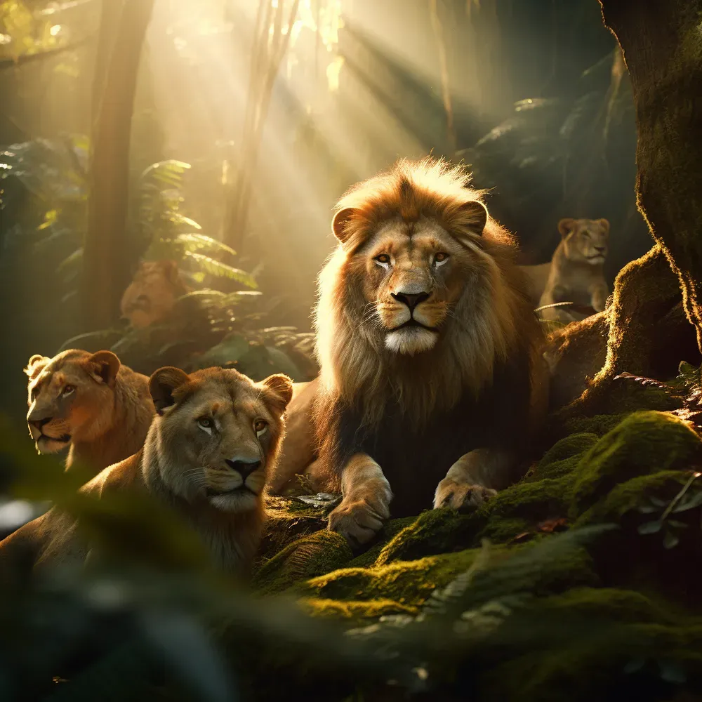 Lions Prides Midjourney Prompt PromptBase