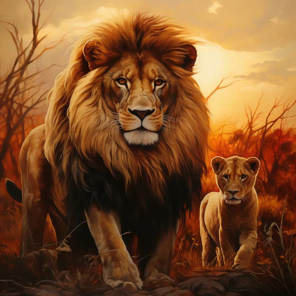 Lions Prides Midjourney Prompt PromptBase