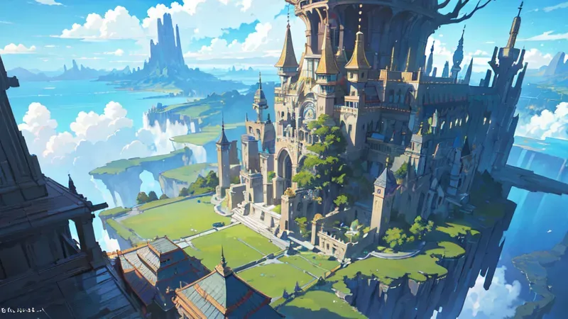 Anime Background Illustrations Stable Diffusion Prompt | PromptBase