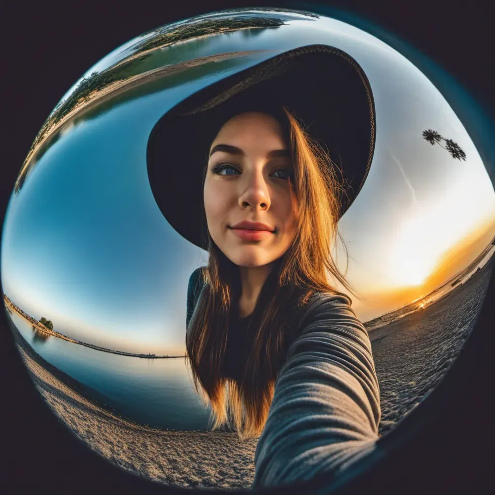 Wide Angle Girls Selfies Stable Diffusion Prompt PromptBase