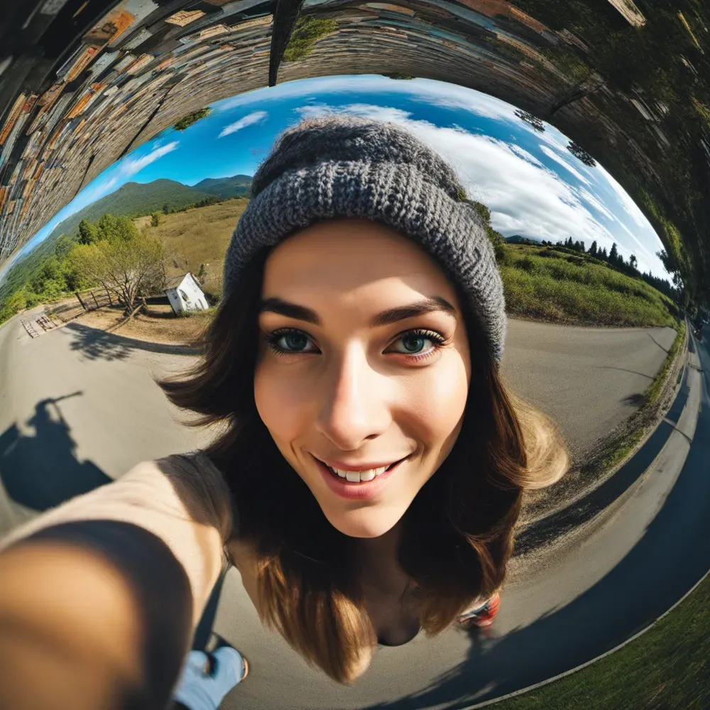 Wide Angle Girls Selfies Stable Diffusion Prompt PromptBase