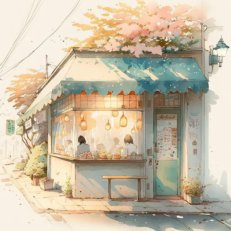 Watercolour Paintings Midjourney Prompt | PromptBase