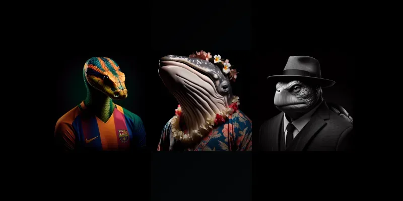 Animals In Studio Generator App | PromptBase