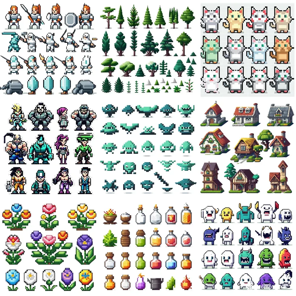 Pixel Art Sprite Sheet Susihomes Pixel Art Sprite Sheet Susihomes