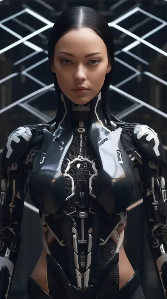 Realistic human robots of any nations midjourney prompt promptbase