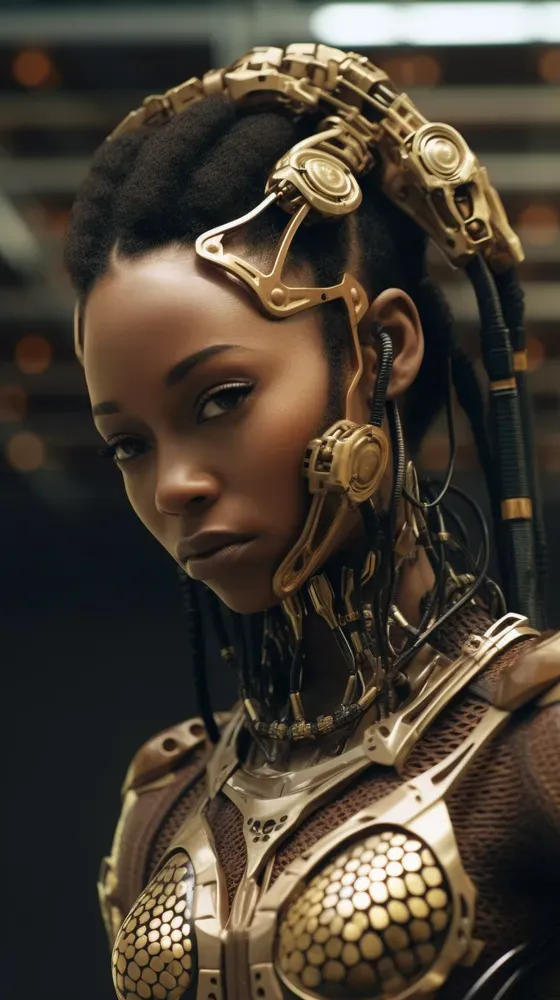 Realistic human robots of any nations midjourney prompt promptbase
