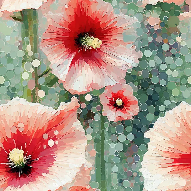 Floral Art Defined By Recursion Patterns Midjourney Prompt | PromptBase
