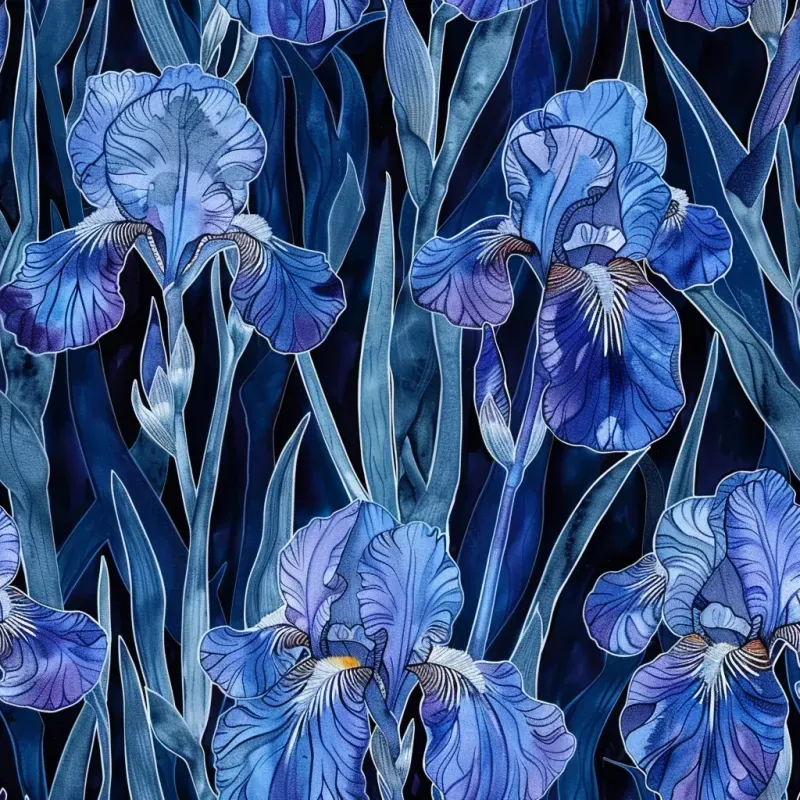 Watercolor Wonders Seamless Patterns Midjourney Prompt | PromptBase