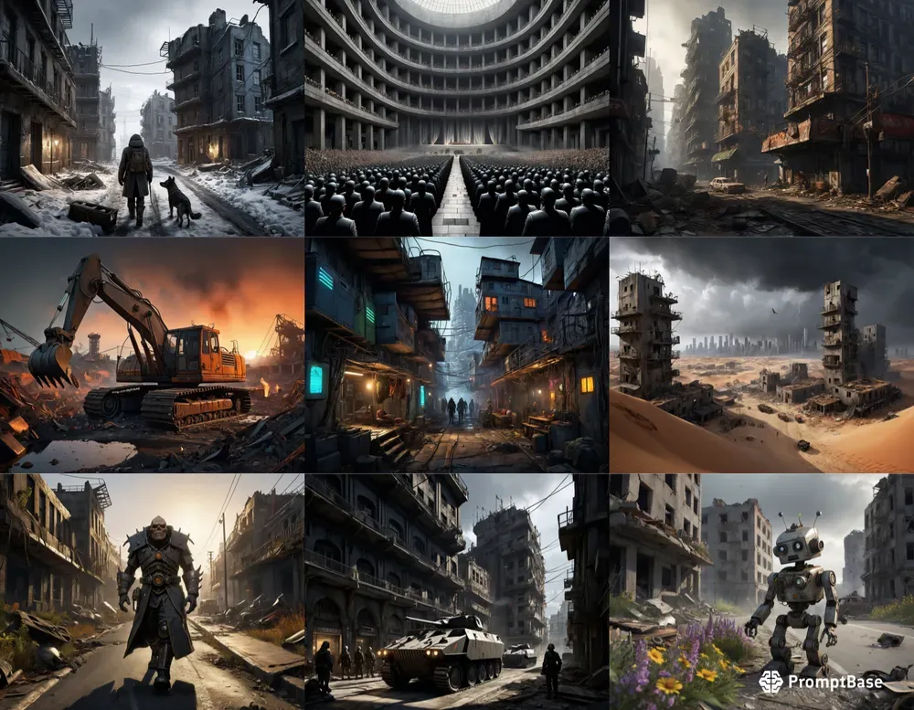 Dystopian Masterpieces Stable Diffusion Prompt | PromptBase