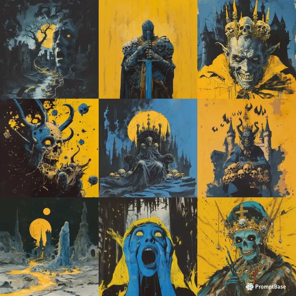 dark-fantasy-scary-comic-art-midjourney-prompt-promptbase
