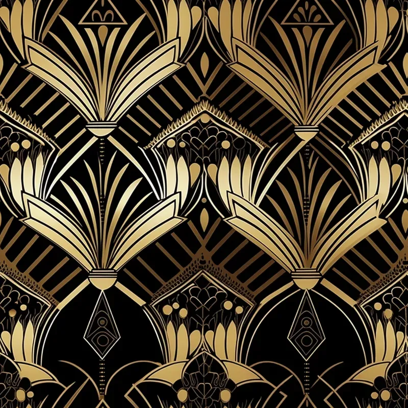1920s Style Seamless Patterns Midjourney Prompt | PromptBase