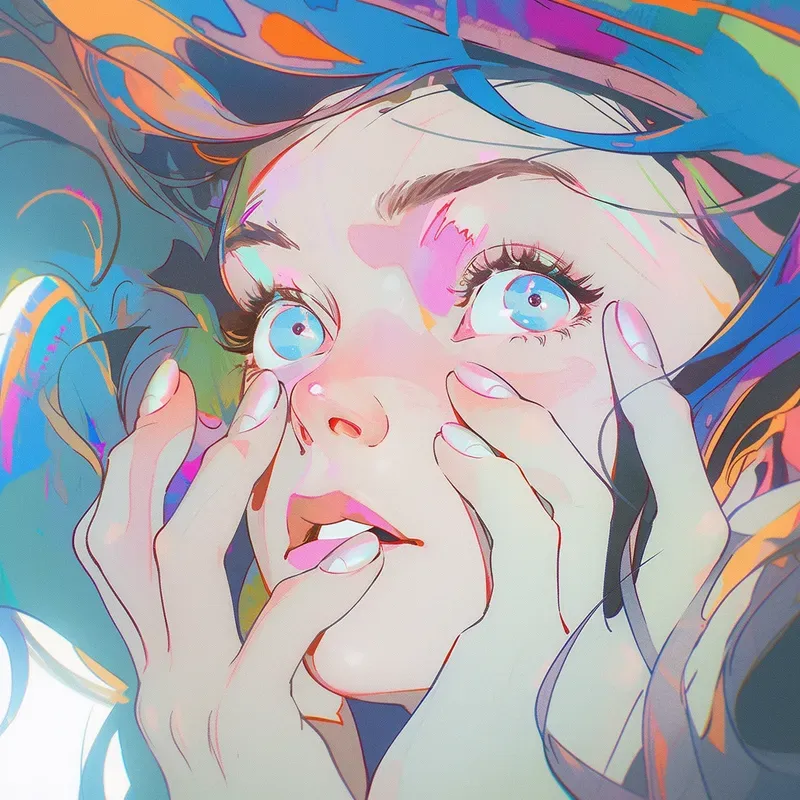 Dreamy Psychedelic Animes Midjourney Prompt | PromptBase