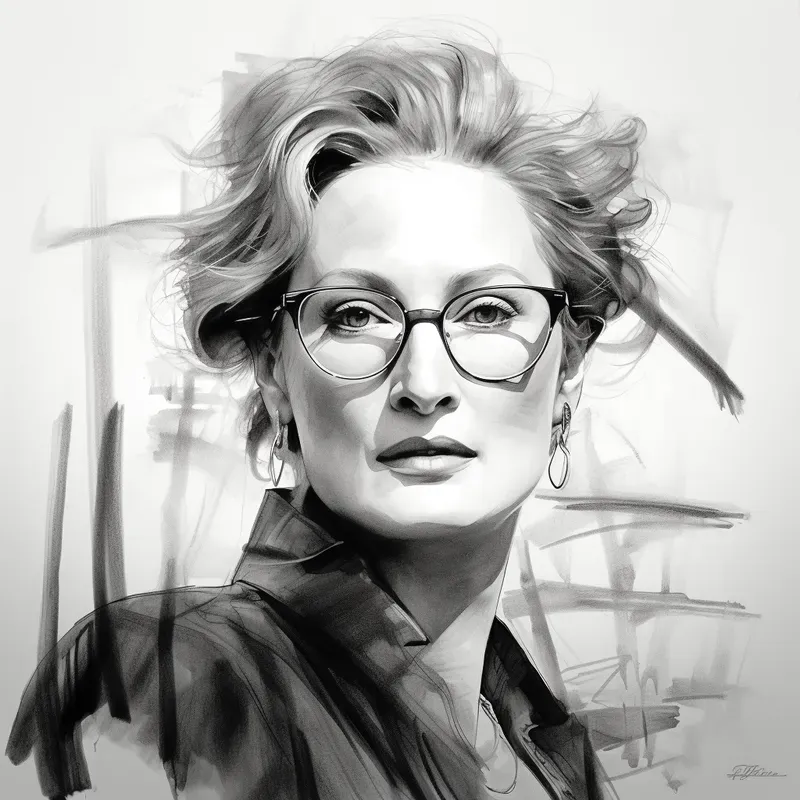 Portrait Rough Pages Rough Sketched Portraits Midjourney Prompt | PromptBase