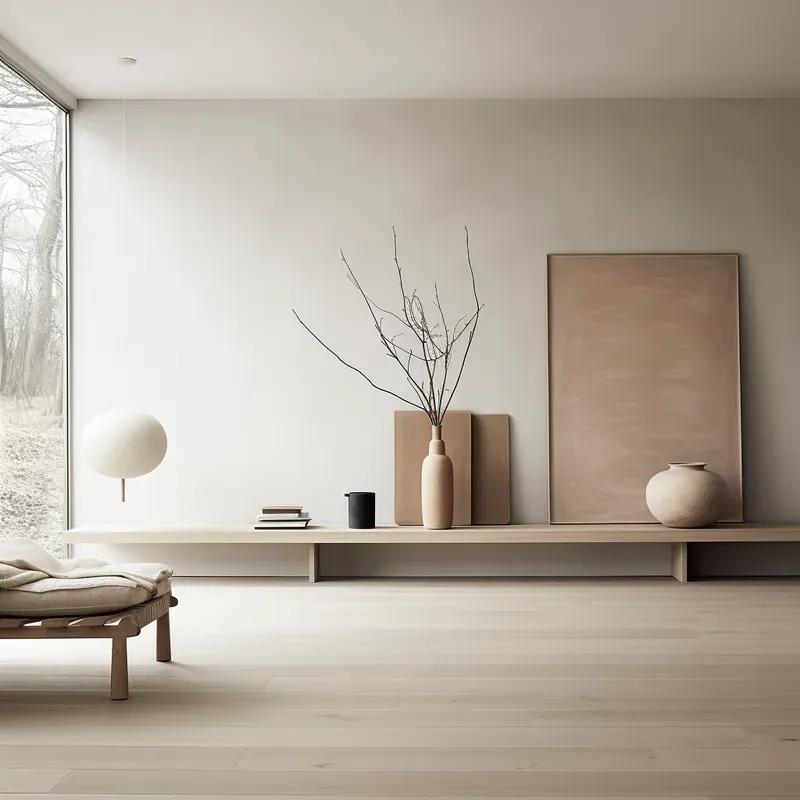 Image showcasing 2023's Trendiest Interior Design Styles: Japandi & Dark Academia - RentCafe