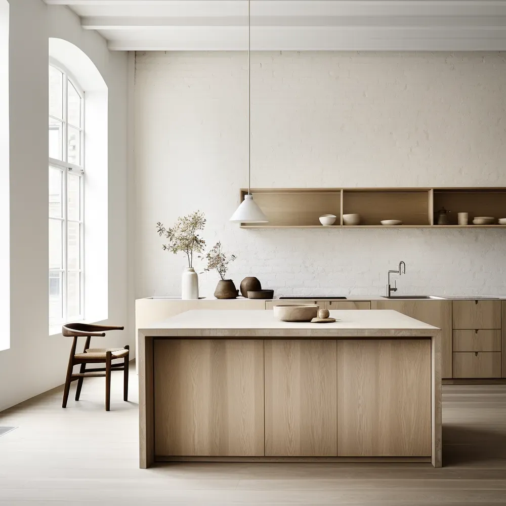 View of Minimalist Scandinavian Interior Designs Midjourney Prompt | PromptBase