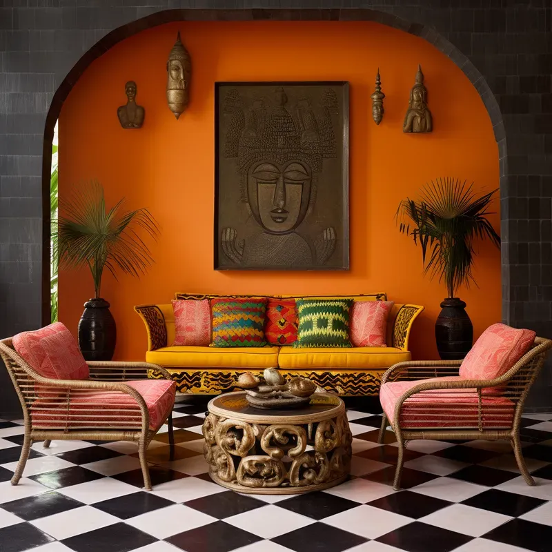 Eclectic Global Interior Designs Midjourney Prompt Photo Inspiration