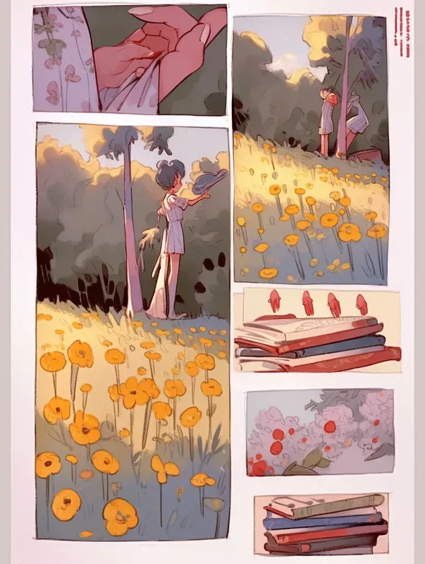 Pretty Sketchbook Pages Midjourney Prompt PromptBase