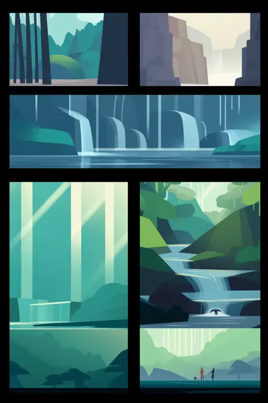 Modern Century Style Comic Book Pages Midjourney Prompt | PromptBase