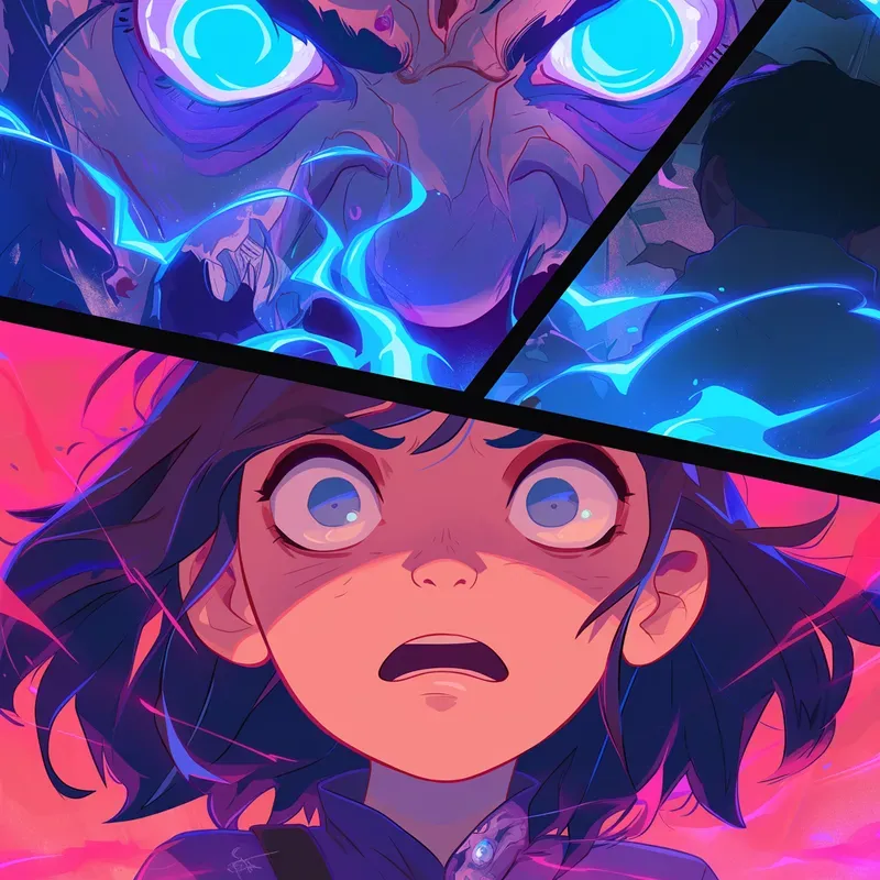 Full Comic Book Pages Midjourney Prompt | PromptBase