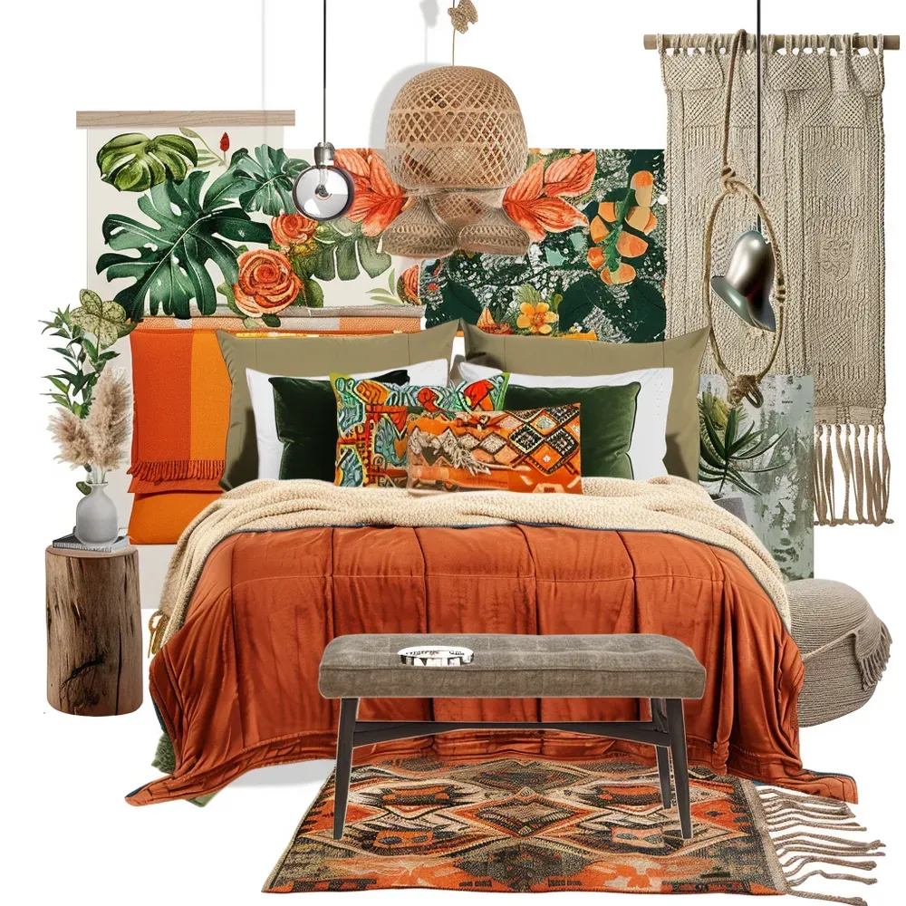 Interior Design Mood Boards Midjourney Prompt Promptbase