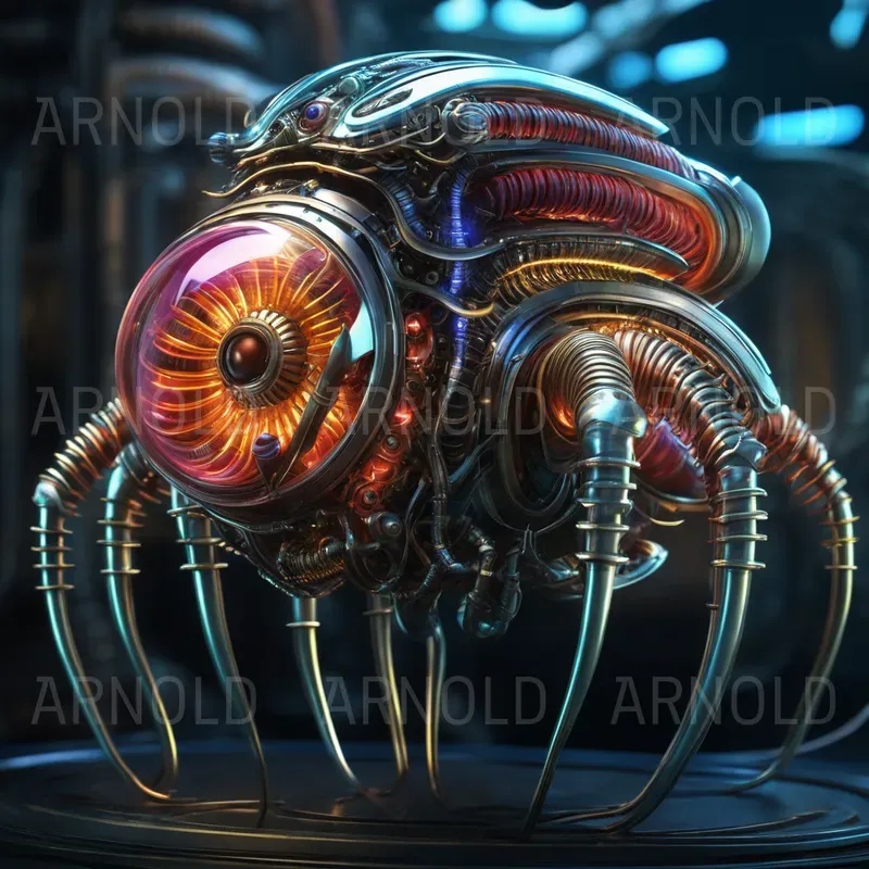Biomechanical Deep Sea Creatures Stable Diffusion Prompt | PromptBase