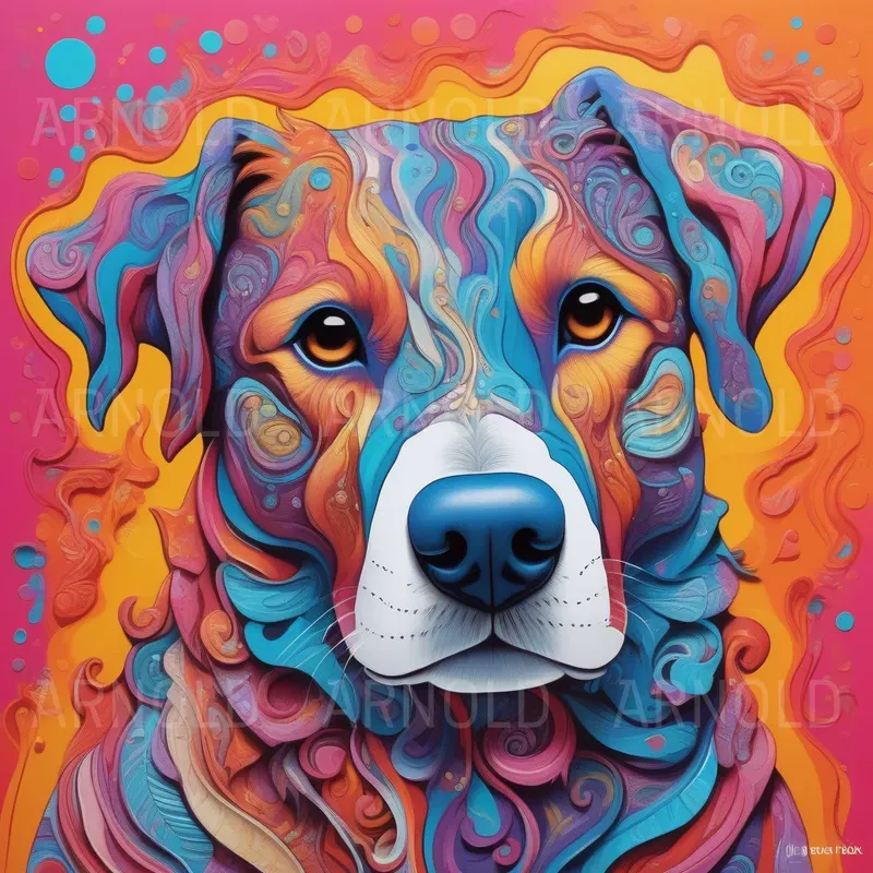 Vibrant Fluid Animal Art Stable Diffusion Prompt | PromptBase