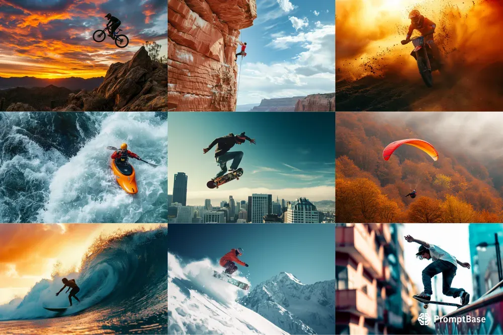 Spectacular Action Sport Uhd Photographs Midjourney Prompt | PromptBase