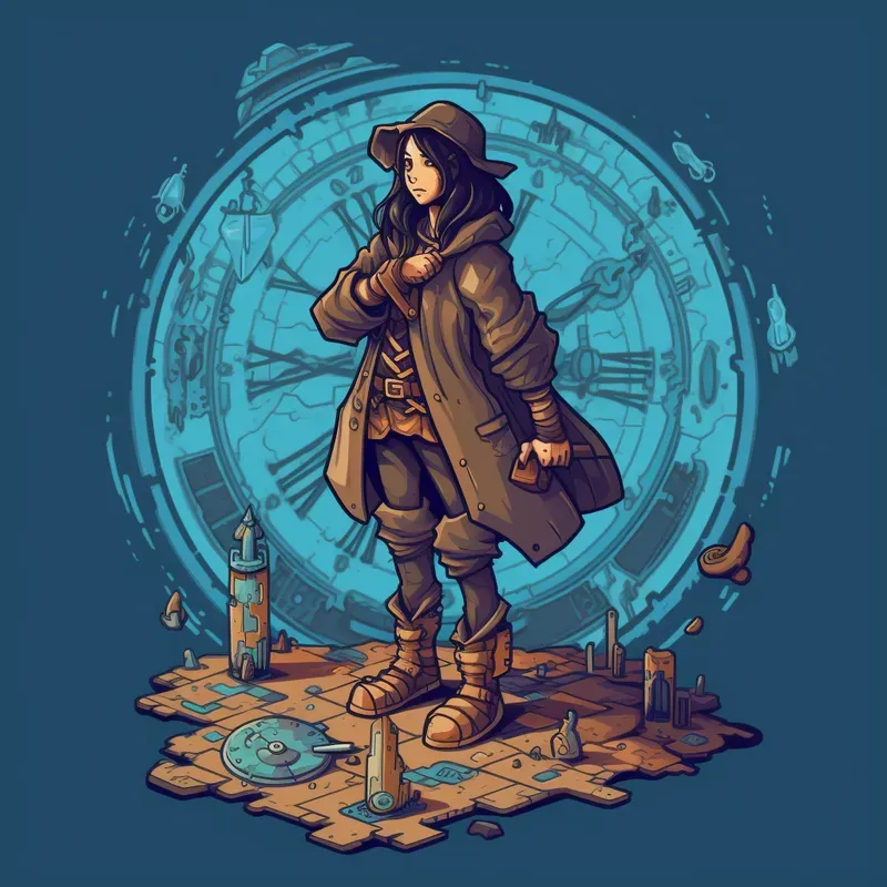 Pixel Art Style Of Game Characters Midjourney Prompt | PromptBase