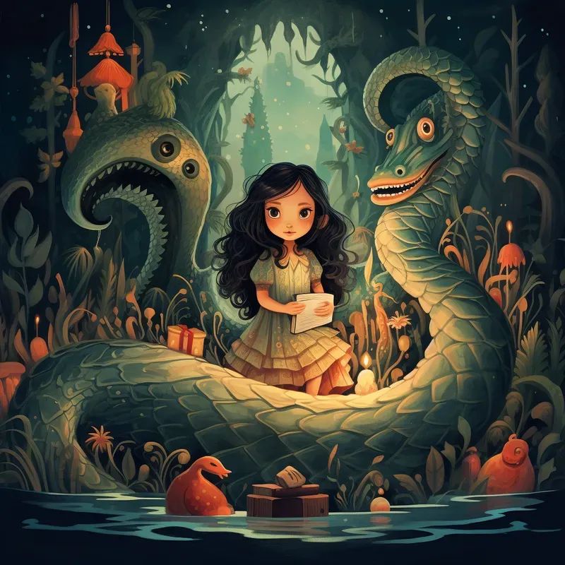 Fairytale Illustrations Midjourney Prompt | PromptBase
