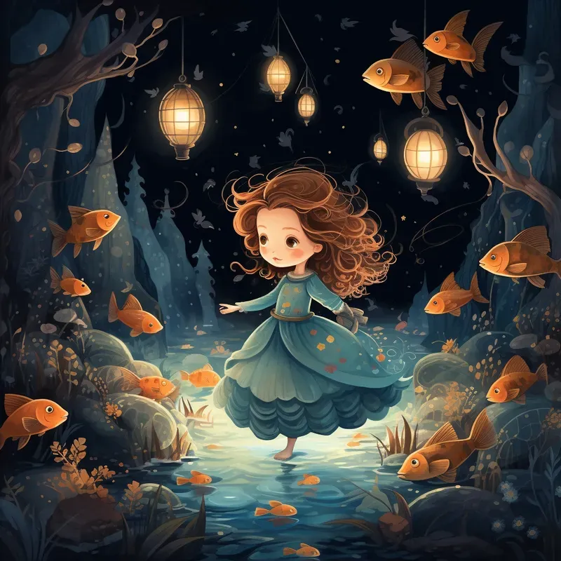 Fairytale Illustrations Midjourney Prompt | PromptBase