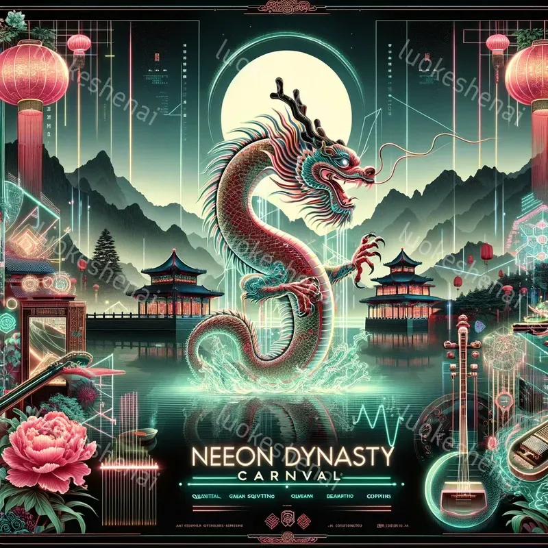 Dazzling Chinese Cultural Heritage Art DALL·E Prompt | PromptBase